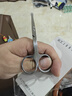 尖工（JIANGONG）日本不銹鋼鼻毛修剪器手動(dòng)圓頭小剪刀鼻毛剪刀男士專(zhuān)用（加厚款） 曬單實(shí)拍圖