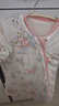 貝肽斯嬰兒睡袋暖姜恒溫兒童一體睡袋嬰幼兒防踢被睡衣秋冬中厚 甜夢(mèng)M 曬單實(shí)拍圖