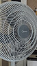 美的電風(fēng)扇家用立式18寸落地扇辦公室循環(huán)扇工廠(chǎng)商用工業(yè)大風(fēng)力電扇 五葉送風(fēng)三擋調速 FS45-23D 曬單實(shí)拍圖