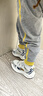 正人之本兒童扁平足機能矯正鞋跑步鞋預防足外翻內八字足弓支撐童鞋運動(dòng)鞋 米藍色 29 碼 鞋內長(cháng)190mm-適合腳長(cháng)177-184mm 曬單實(shí)拍圖