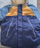 戴維貝拉（DAVE＆BELLA）童裝防水衣服男童兒童外套女童秋冬寶寶加絨大童防風(fēng)衣男孩女棉服 藏青色DB4224558 110 cm（建議身高100-110cm） 曬單實(shí)拍圖
