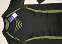 必邁2025秋冬新款運動(dòng)激能緊身保暖套裝運動(dòng)馬拉松滑雪瑜伽健身套裝 夜幕黑/熒光綠 【男】 XL 曬單實(shí)拍圖