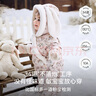 嫚熙（EMXEE）【新品】白鵝絨羽絨服嬰兒連體衣冬季保暖寶寶精靈連帽外出爬服 萌兔派對 80  【9-18個(gè)月，建議體重8.5-10kg】 曬單實(shí)拍圖