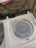榮事達【雙純銅電機】半自動(dòng)洗衣機家用抑菌雙不銹鋼內桶大容量洗排同時(shí)洗脫分離雙杠雙筒波輪雙塑桶洗脫 7.5公 斤【噴淋漂洗，波輪抑菌】洗脫分離 迷你款 曬單實(shí)拍圖