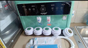 半球（PESKOE）反滲透凈水器家用過(guò)濾直飲RO壁掛式飲水機廚房純水加熱一體機 [白 [綠色果蔬款]帶加熱+消毒+三出 視頻指導安裝 曬單實(shí)拍圖