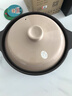 泥火匠陶瓷禪風(fēng)系列淺湯煲2100ml明火寬口砂鍋燉湯鍋燉肉菜煮粥蓮姐同款 曬單實(shí)拍圖