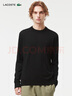 LACOSTE法國鱷魚(yú)男女同款25秋季新款時(shí)尚半拉鏈套頭衛衣|SH2735 031/黑色 L 曬單實(shí)拍圖