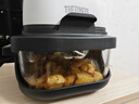 膳魔師（THERMOS）空氣炸鍋免翻面家用2025年新款大容量1500w控溫控時(shí)可視大視窗烤紅薯多功能無(wú)涂層實(shí)用電炸鍋4L 象牙白 4L 曬單實(shí)拍圖