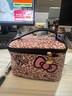 優(yōu)歆hellokitty化妝包豹紋便攜外出女神節手提洗漱包雜物收納包高顏值 【豹紋KT化妝包】 長(cháng)21寬10高14cm 曬單實(shí)拍圖