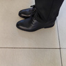 金利來(lái)男鞋四季新款商務(wù)正裝鞋皮鞋男真皮透氣系帶男士鞋子大碼小碼 黑色 42 曬單實(shí)拍圖