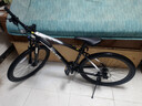 喜德盛（xds）山地自行車(chē)英雄600鋁合金車(chē)架反橋油簧前叉變速騎行成人 25款英雄600暗夜雅白 17英寸 曬單實(shí)拍圖