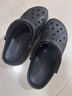 CROCS卡駱馳貝雅洞洞鞋沙灘鞋|10126 黑色-001 41/42(260mm)  曬單實(shí)拍圖