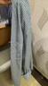 優(yōu)衣庫男裝女裝優(yōu)質(zhì)長(cháng)絨棉條紋襯衫長(cháng)袖襯衣25新款480647 477640 480647/66藍色 L 曬單實(shí)拍圖