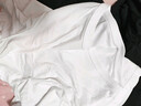 京東京造【10A抗菌T】長(cháng)袖t恤女衛衣25秋季新款打底衫 白色 M 曬單實(shí)拍圖
