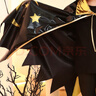 華峻宇 萬(wàn)圣節服裝兒童魔法披風(fēng)裝飾男孩女孩幼兒園cosplay演出服表演服 金魔法師披風(fēng)+帽子+南瓜袋 曬單實(shí)拍圖
