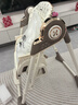 哈卡達（HAGADAY）寶寶餐椅嬰兒學(xué)坐家用哄睡神器兒童餐桌椅搖椅二合一 【智能哄睡】布萊墾棕Pro+抑菌睡墊 曬單實(shí)拍圖