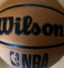 Wilson威爾勝NBA絕塵系列ENCORE PLUS防塵皮革室外神器成人比賽7號籃球 曬單實(shí)拍圖