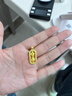 兆亮時(shí)尚足金古法黃金項鏈女足金金剛杵吊墜生日禮物送女友 計價(jià) 8.43克（單吊墜） 曬單實(shí)拍圖