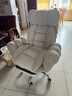 宜尚靚家電腦椅舒適電競椅懶人沙發(fā)椅辦公靠背可躺人體工學(xué)宿舍大學(xué)生椅子 【米白】燈芯絨-海綿款+腳踏 曬單實(shí)拍圖