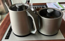 北界純鈦全自動(dòng)底部雙上水燒水壺茶臺茶桌嵌入式一體保溫煮茶器電熱茶藝爐 1L 純鈦燒水壺+純鈦消毒鍋+木框 純鈦燒水壺/保鮮抑菌 曬單實(shí)拍圖