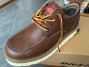 Dickies男士工裝鞋男鞋休閑鞋子男英倫男潮流男士馬丁鞋 深棕 42  曬單實(shí)拍圖