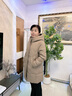 CANDYPRINCE 媽媽羽絨服 中老年羽絨服女中長(cháng)款 中年媽媽裝60歲70冬季外套 58款/卡其 【中長(cháng)款】 3XL / 建議-(體重121-135斤) 曬單實(shí)拍圖