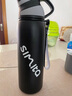 施密特（simita）保溫杯運動(dòng)水杯 316不銹鋼大容量男女健身戶(hù)外可定制MBW9001-080A 黑色800mlMBW9001-080A 曬單實(shí)拍圖