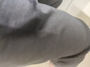 優(yōu)衣庫男裝女裝彈力棉質(zhì)舒適九分褲/休閑長(cháng)褲25秋冬新款479134 08 深灰色 M 曬單實(shí)拍圖