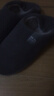回力純色全包棉鞋情侶室內外防滑保暖棉拖鞋HLX0233灰色44-45碼 曬單實(shí)拍圖