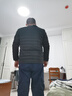 鴨鴨（YAYA）2025秋冬新款輕薄羽絨服男士?jì)饶懚炭钚蓍e百搭鴨絨保暖外套K 黑色 L 曬單實(shí)拍圖