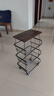 帥仕（shuaishi）廚房蔬菜用具置物架放水果菜籃子零食收納筐多層落地移動(dòng)小推車(chē) 曬單實(shí)拍圖