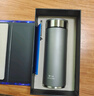 萬(wàn)象（WANXIANG）保溫杯車(chē)載男士大容量水杯H11L禮盒裝水泥灰500ML帶濾網(wǎng)泡茶杯 曬單實(shí)拍圖