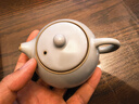 雅瓷汝窯西施壺家用陶瓷功夫茶壺泡茶單壺冰裂釉天青色西子壺禮盒裝 汝窯西子壺 曬單實(shí)拍圖