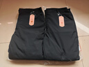 可拆卸羽絨褲女外穿高腰加厚保暖棉褲冬中老年寬松大碼戶(hù)外鴨絨褲 黑色 黑色【可拆卸內膽】專(zhuān)柜正品 5XL 建議【150-170斤】 曬單實(shí)拍圖