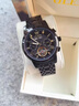 瑞士正品百達(dá)翡麗手表男士機(jī)械表多功能夜光現(xiàn)代風(fēng)黑武士通用男表 鋼帶全黑銀針男 41.5mm 曬單實(shí)拍圖