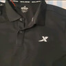 特步（XTEP）冰感polo衫短袖男女夏季商務(wù)透氣運動(dòng)半袖休閑男裝速干翻領(lǐng)t恤 正黑色-0029（男） L 曬單實(shí)拍圖