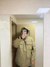 優(yōu)衣庫男裝女裝高級保暖羽絨茄克冰雪羽絨戶(hù)外連帽外套477136 56 橄欖色 XL /180/108B 曬單實(shí)拍圖