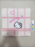 Hello Kitty圍巾女款秋冬可愛(ài)卡通百搭學(xué)生毛絨加厚凱蒂貓保暖圍脖 米色【格子】凱蒂貓圍巾 曬單實(shí)拍圖