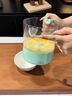 拓進(jìn)電動(dòng)打蛋器淘米機家用多功能攪蛋杯奶油打發(fā)雞蛋打蛋棒烘培大容量 綠色/電動(dòng)攪拌省心省力 曬單實(shí)拍圖