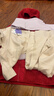 久歲伴棉羊毛兒童保暖內衣女童秋冬加絨加厚高腰小高領(lǐng)打底棉毛衫褲套裝 曬單實(shí)拍圖