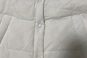 坦博爾羽絨服女短款女士馬甲背心鴨絨休閑保暖外套TD236006 奶茶棕 S (160) 曬單實(shí)拍圖
