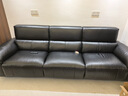 芝華仕（CHEERS）頭等艙真皮電動功能沙發(fā)意式大黑牛懶人芝華士莫尼卡30759黑2.88m 曬單實拍圖