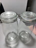歐菲斯玻璃密封罐食品級廚房保鮮存儲蜂蜜罐子糖果罐陳皮儲存罐 密封罐2個(gè)1500ml 曬單實(shí)拍圖