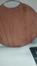 美廚（maxcook）烏檀木砧板切菜板 加厚加大圓形案板整實(shí)木剁肉墩家用防霉 39*3cm 曬單實(shí)拍圖
