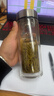 希諾（HEENOOR）雙層玻璃杯男士辦公泡茶杯送禮耐高溫大容量水杯中秋節禮物禮盒 升級-抗菌版360ml 曬單實(shí)拍圖