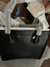 MICHAEL KORS  【情人節禮物】新品女士簡(jiǎn)約時(shí)尚單肩斜挎手提包送女友 牛皮革黑色35S1GM9M2L BLACK 默認1 曬單實(shí)拍圖