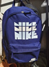 耐克實(shí)用雙肩包書(shū)包收納拉鏈口袋可調節肩帶NIKE HERITAGE HV6614 492空間藍/冰川藍/帆白 均碼 曬單實(shí)拍圖