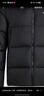 阿迪達斯男 BIG BAFFLE DOWN JACKET 運動(dòng)羽絨服 KF8760 黑色 L 曬單實(shí)拍圖