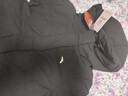 安踏（ANTA）面包羽絨丨中長(cháng)款連帽羽絨服女裝冬季新款防潑水加厚鴨絨保暖外套 【黑巧法棍-中長(cháng)款】基礎黑-3 S (充絨量163) 曬單實(shí)拍圖