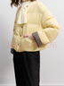 三彩【90白鵝絨】2025冬季新款奶黃包鵝絨服短款防水羽絨服M 嫩黃色預(yù)售[付款25天內(nèi)]發(fā) S 155/80A 曬單實(shí)拍圖